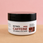 Retinol & Caffeine Anti-Wrinkle Face Cream (50g)